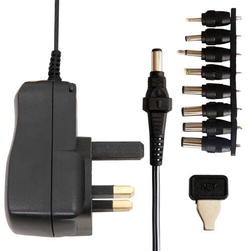 *Brand NEW*Transformer PSU Adapter Plug 3V-12V AC/DC 1500mA Universal UK Mains Power Supply